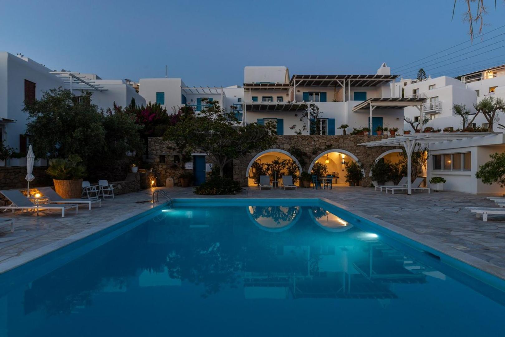 Private Town Apartments By Mykonos Eight Mykonos Town ภายนอก รูปภาพ
